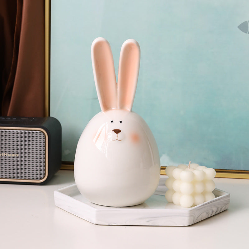 Simple Home Rabbit Shape Cute Ornament - RB.