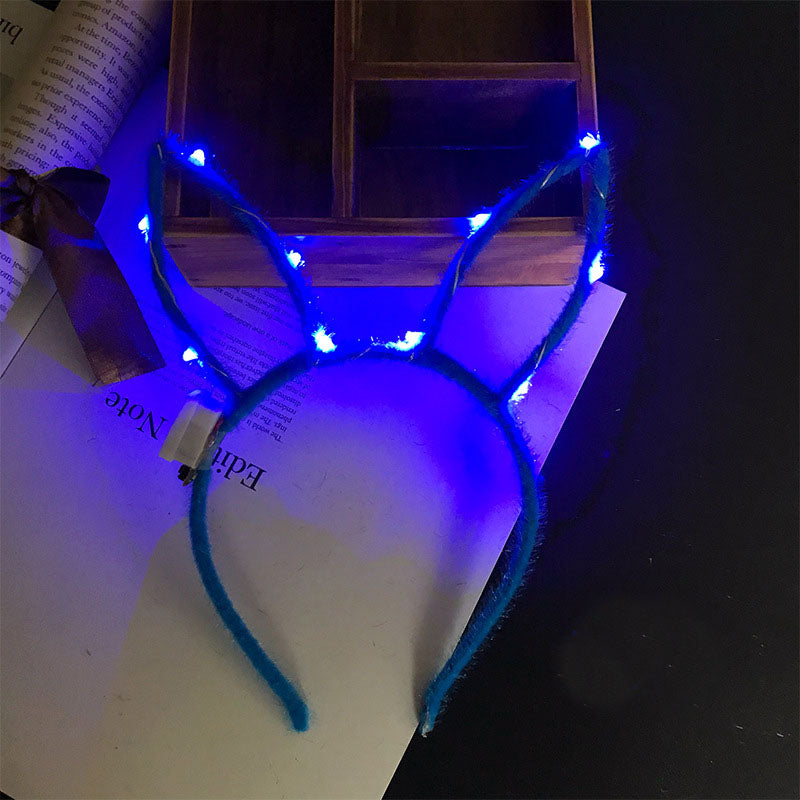 LED flashing bunny ears - RB.