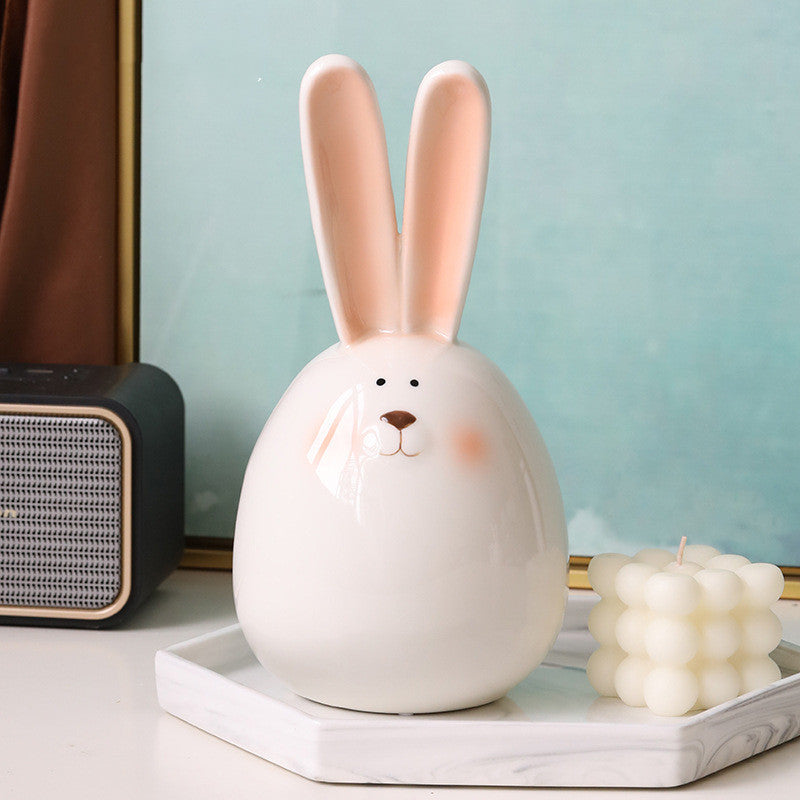 Simple Home Rabbit Shape Cute Ornament - RB.