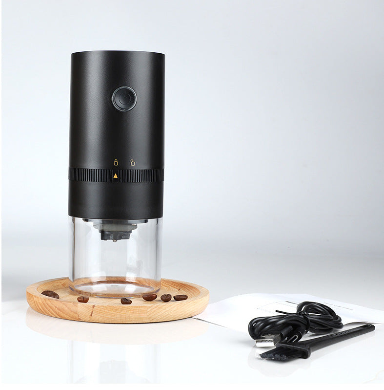 New Upgrade Portable Electric Coffee Grinder TYPE-C USB Charge Profession Ceramic Grinding Core Coffee Beans Grinder - RB.