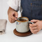 Vintage Coffee Mug Set - RB.