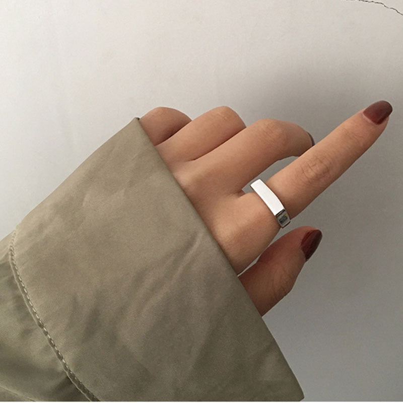 New Fashion Silver Color Finger Rings - RB.