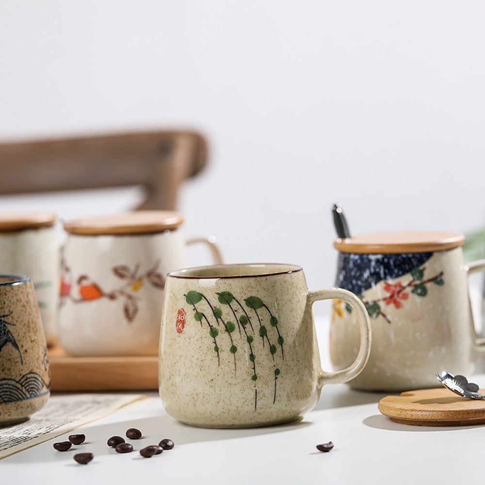 Vintage Coffee Mug Set - RB.