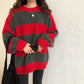 Oversized Vintage Pullover Knitted Streetwear Sweater - RB.