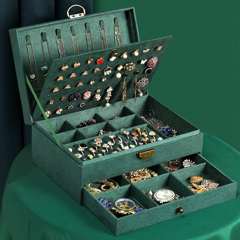 Velvet Jewelry Box - RB.