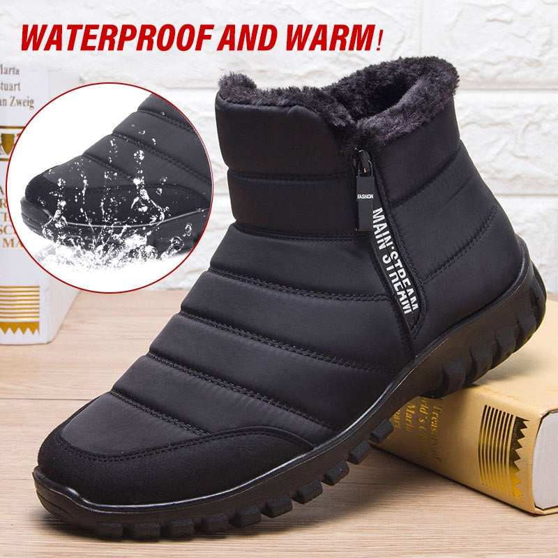 Get Unisex Waterproof Winter Boots Plus Size - RB.