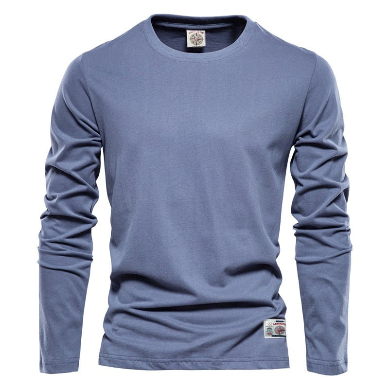 High Quality Long Sleeve Cotton T-Shirt - RB.