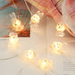 Easter LED Bunny String Lights Easter Decoration For Home Carrot Rabbit Fairy Light Supplies Happy Easter Gifts Party Favor - RB.